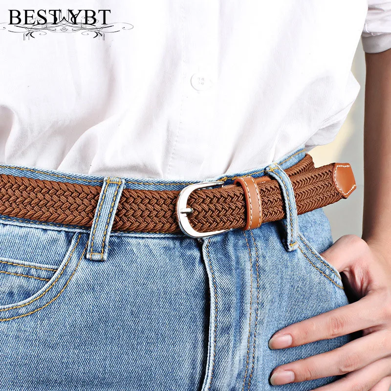 

Best YBT Unisex Belt Canvas Alloy Pin buckle Women Belt Cowboy Outdoor Sports Simple Fashion Casual High Quality Men Belt