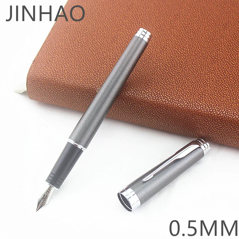 Luxury jinhao fountain pen Matte Medium ink pens high quality dolma kalem School Office Name Gift Stationery | Канцтовары для офиса
