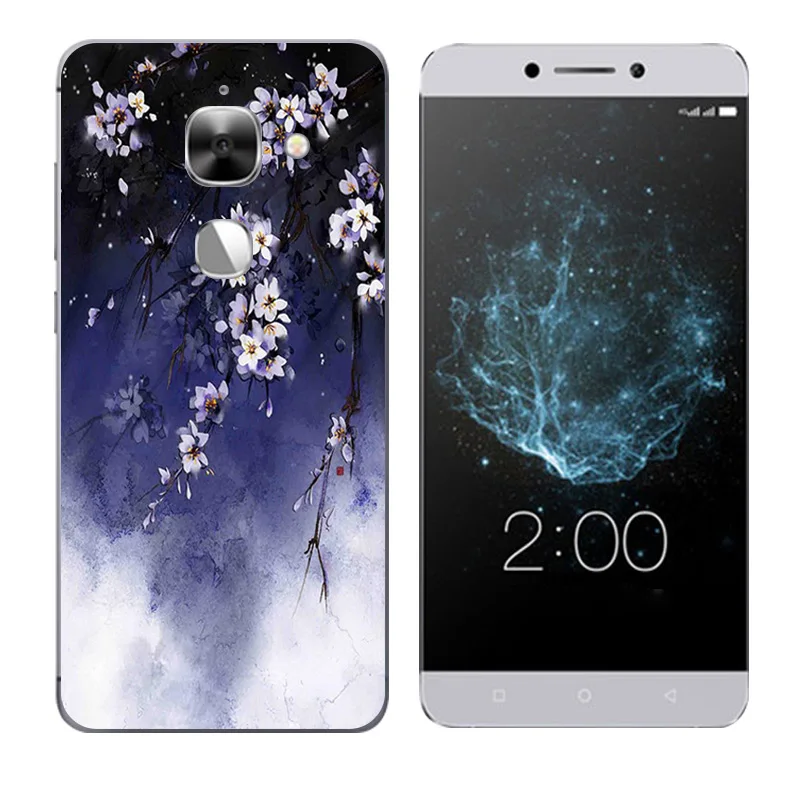 Для LeEco Le Max2 чехол X820 силиконовый Letv Max 2 Чехол Leeco Coque Botanic Printing для Eco X829 X821 |