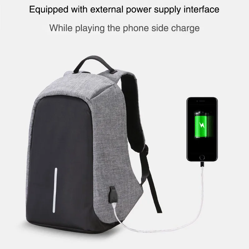 

Durable Computer Backpack Bag Large Capacity Waterproof Shoulder Bag Multi Function Anti Theft Backpack 6 Main Pocket Design