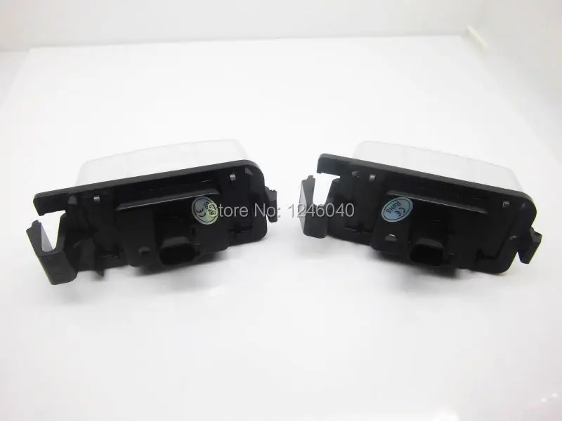 2 шт. светодиодный светильник номерного знака для Nissan Tiida Versa 4D 5D 06 ~ Livina Geniss GT R 08 Cube