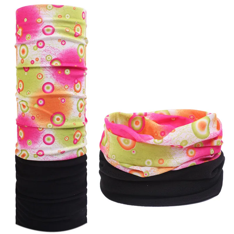 1 шт. многофункциональный шарф зимний флисовый теплый для походов маска лица