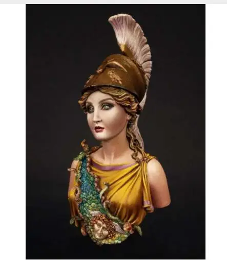 Новый набор из смолы 1/10 древней Athena partenos для женщин DIY игрушки модель