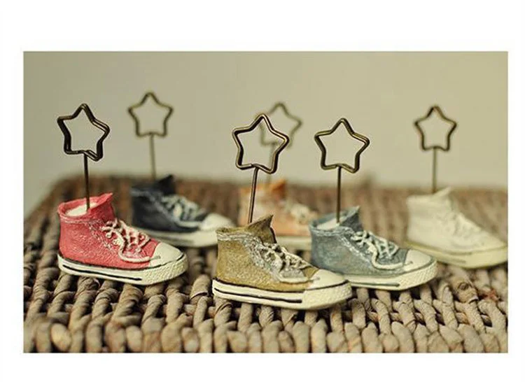 Креативный новый подарок для детей дизайн обуви держатель карт полимерное