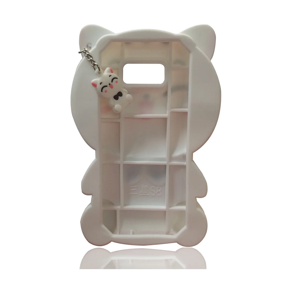 3D милый мультфильм Мышь Кот Бэтмен Джуди Kitty Мягкая силиконовая задняя крышка