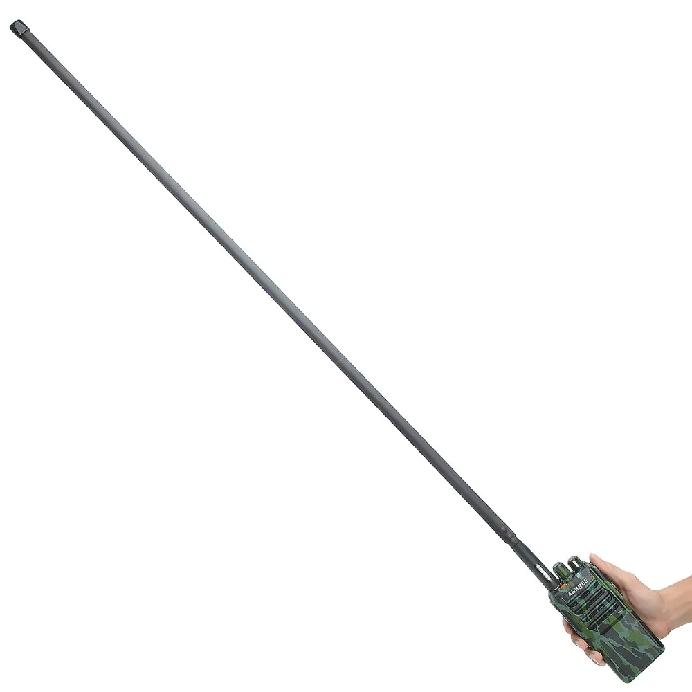 Abbree AR-25W 25 Вт высокомощная рация UHF 400-480 МГц 10 км радиус действия радио 4000 мАч батарея+ Складная тактическая антенна CS