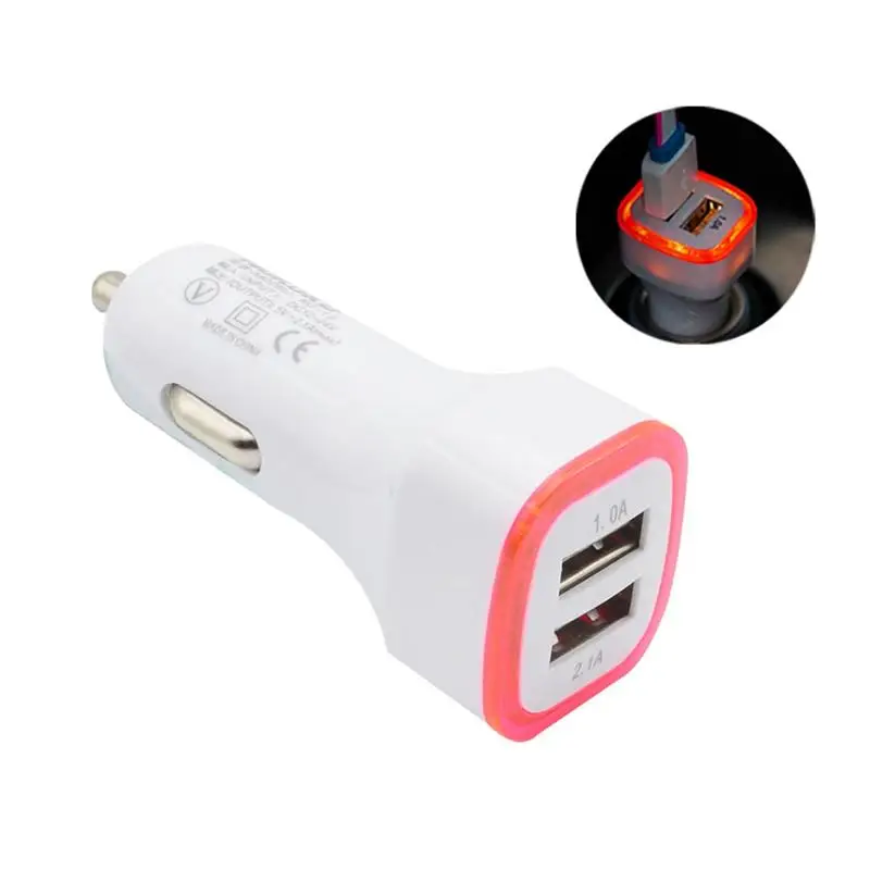 Универсальное портативное интеллектуальное двойное зарядное устройство USB 1 шт.