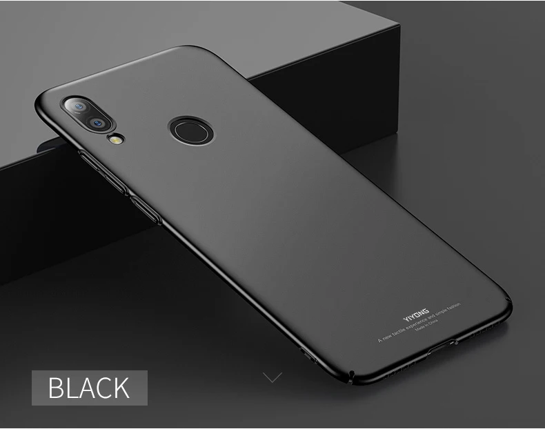 Redmi Note 6 Pro Чехол YIYONG матовый чехол для Xiaomi Redmi Note 7 6 5 Pro Чехол Xaomi PC чехол для Xiaomi Note 5 6 7 Pro Чехол