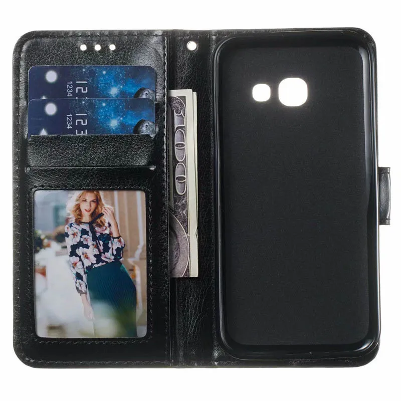Новый Crazy Horse из полиуретановой кожи с фоторамкой чехол мобильный телефон для Samsung