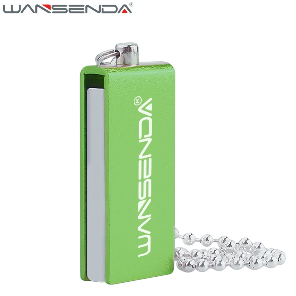 Wansenda цветной usb флеш-накопитель модный миниатюрный флэш-накопитель 64 ГБ 32 ГБ 16 ГБ 8 ГБ 4 ГБ нержавеющая водонепроницаемая карта памяти флешка