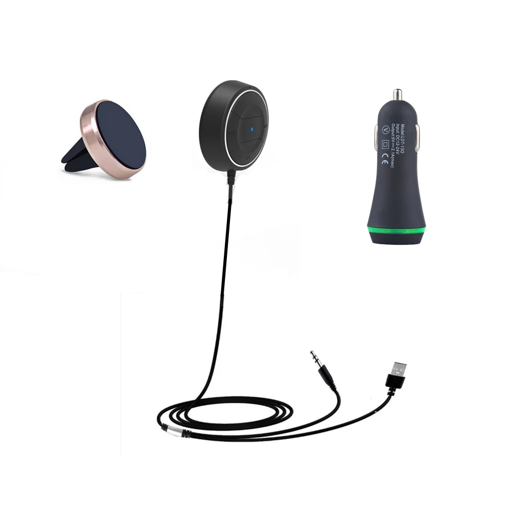 NFC Bluetooth автомобильный комплект AUX аудио приемник беспроводной 4 0 громкой связи