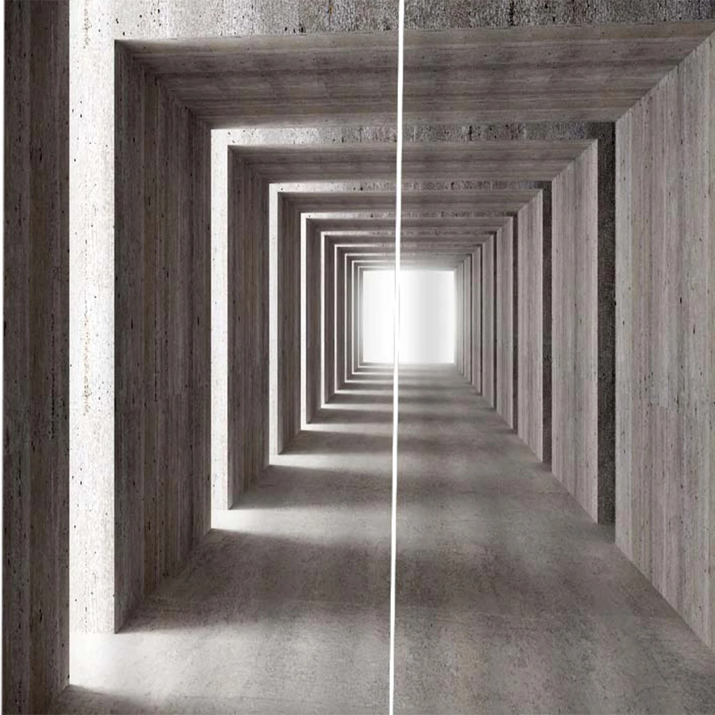 1 пара 3D цифровая фотопечать деревянная дверь эффект шторы затемненные оконные шторы, 2 панели/комплект, 59x65 дюймов - Цвет: D