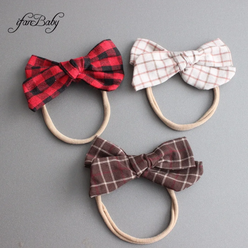 Fashion Oversize kids Nylon flower Headband fabric bow headband | Украшения и аксессуары