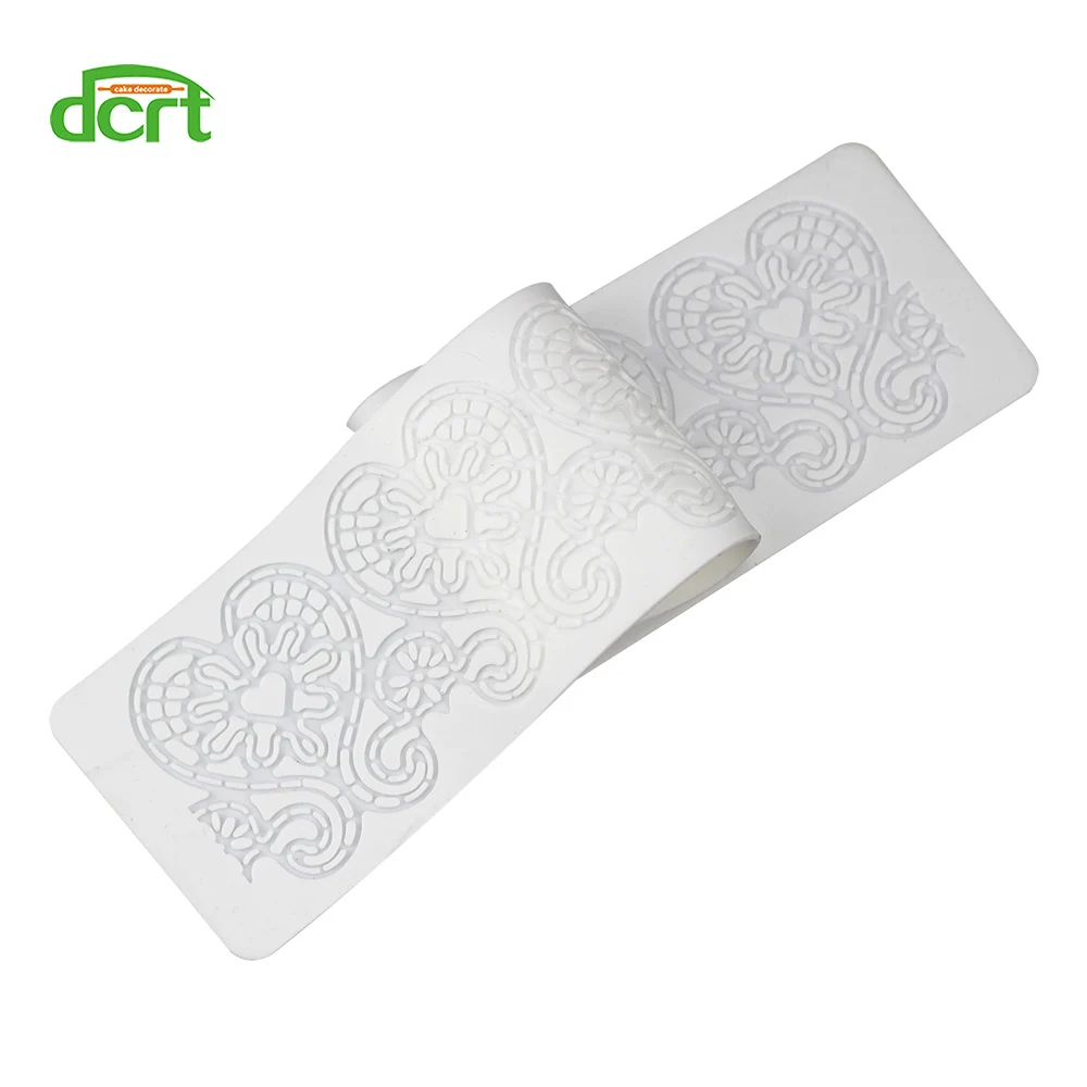 Инструменты для украшения торта SugarCraft выпечки с цветочным узором силиконовый