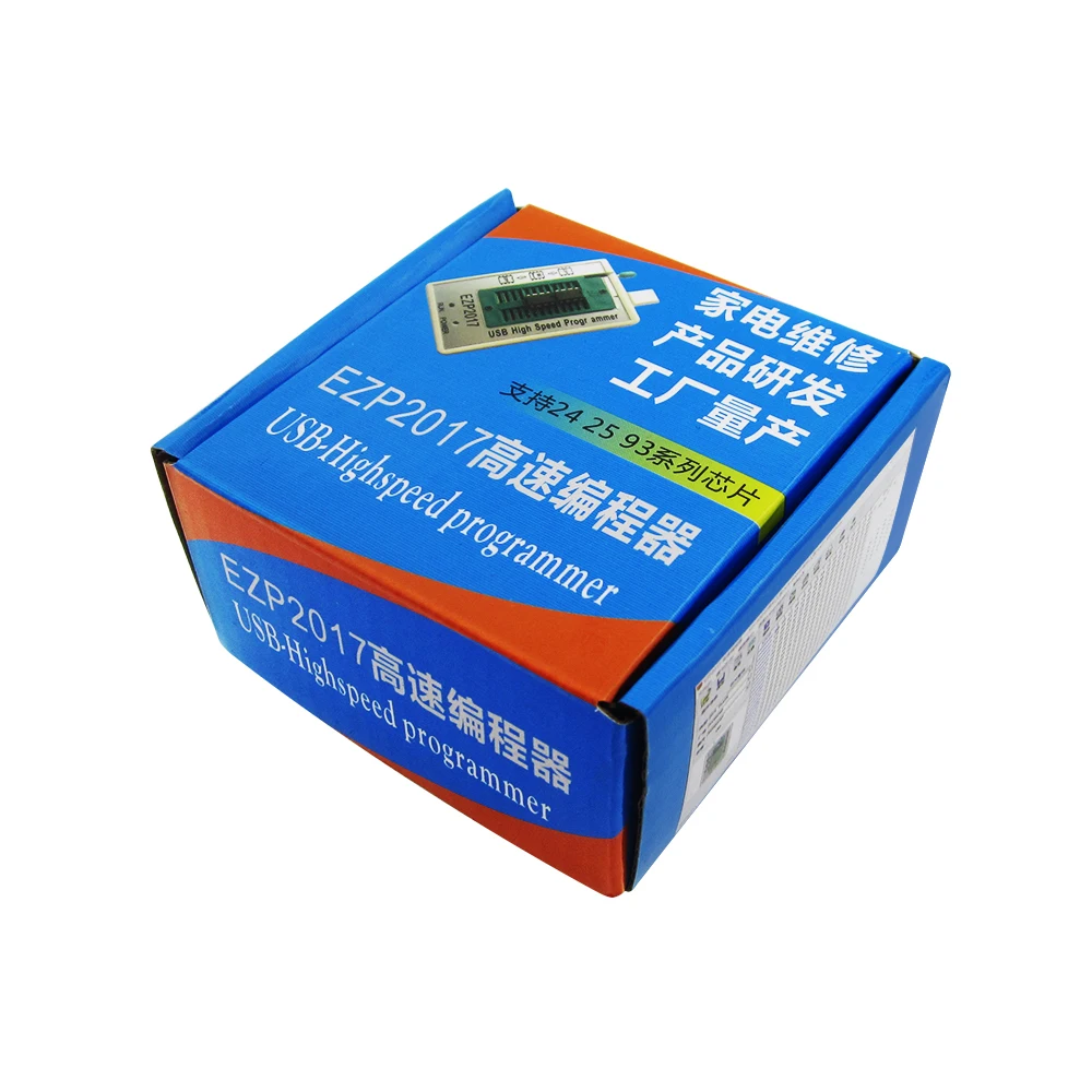 Высокоскоростной USB-программатор SPI EZP2017, 1 партия, Поддержка 24 25 93 EEPROM 25, чип флэш-BIOS вместо EZP2010 EZP2013 EZP2014