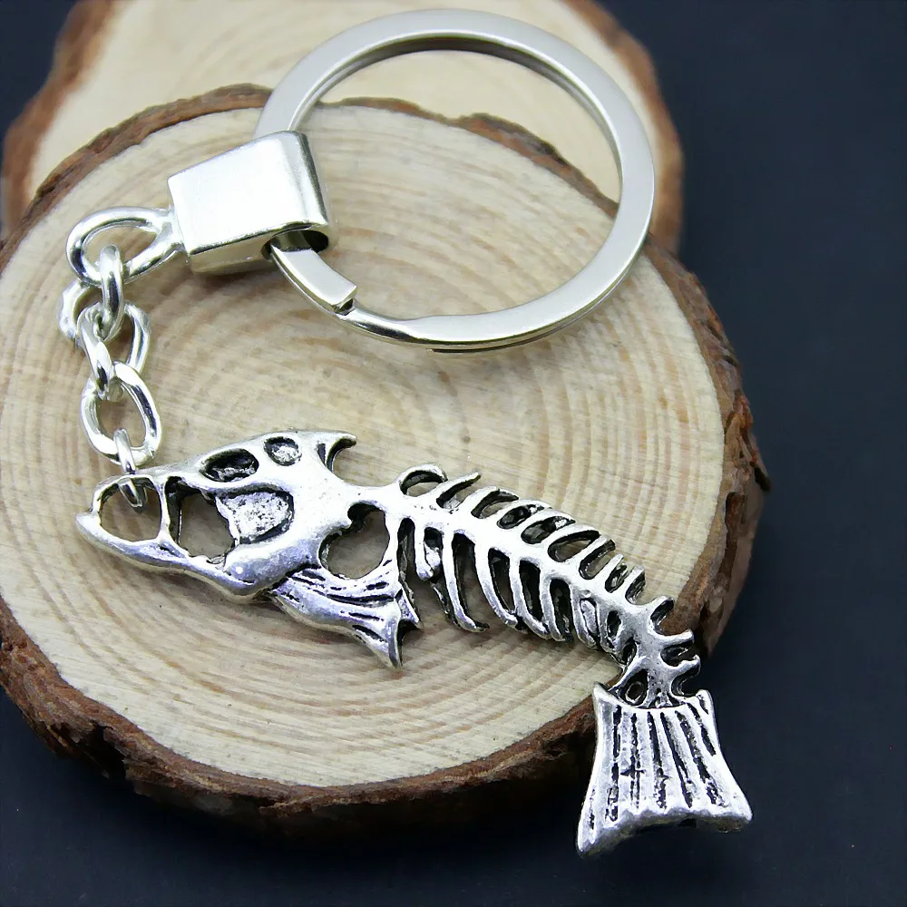 Декор для дома металлические изделия вечеринки Подвески в виде рыбьей кости DIY