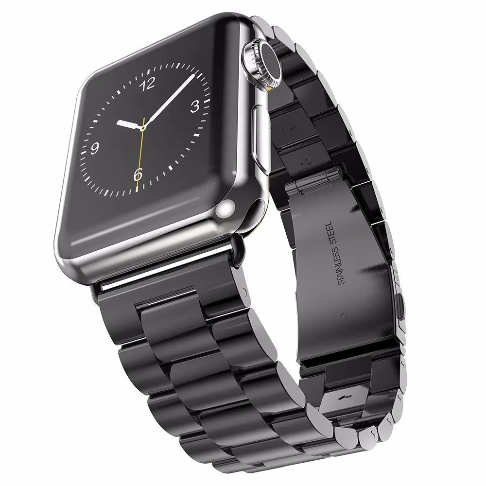 Браслет pulseira из нержавеющей стали для Apple watch 44 42 мм для iWatch ремешок 40 мм 38 мм ремешок для часов cinturino для Apple watch 5 4 3 2 1