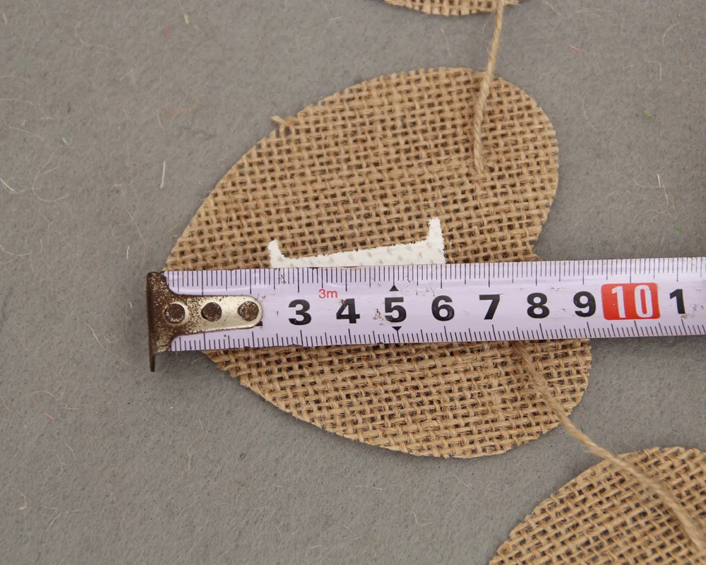 Горячая продажа 10 шт джутовая ткань баннеры невесты жениха флаги винтажные