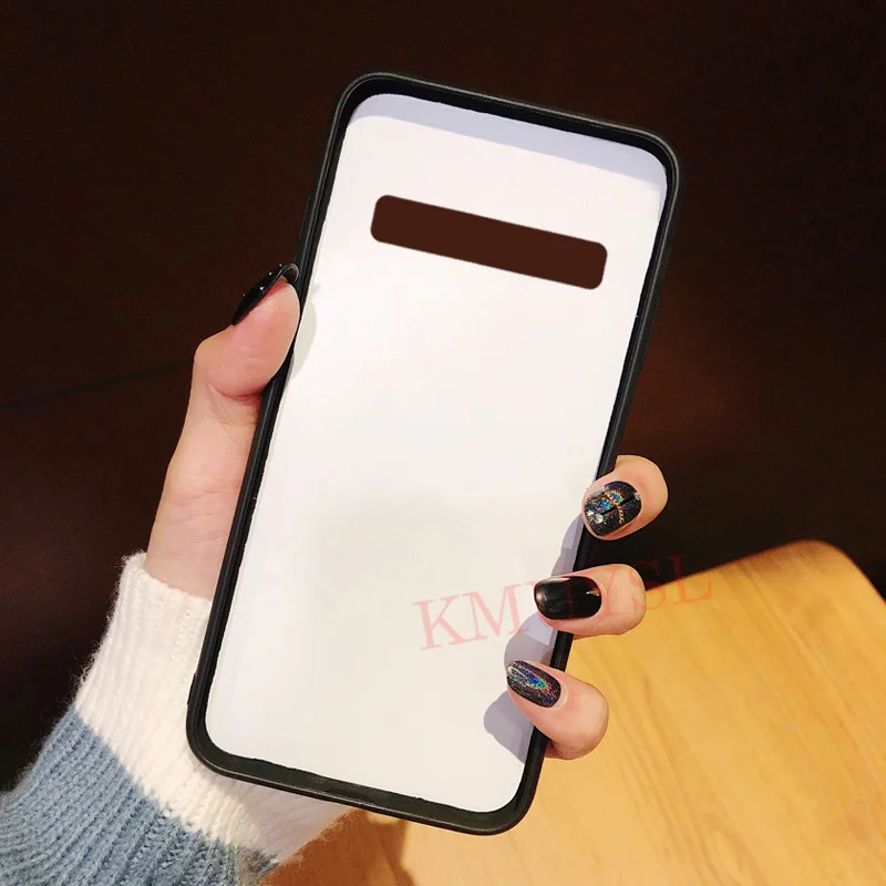 Для samsung Galaxy S10 чехол, роскошная Алмазная текстура, глянцевая зеркальная задняя крышка для samsung Galaxy S10 Plus S10E S10 Lite чехол Funda