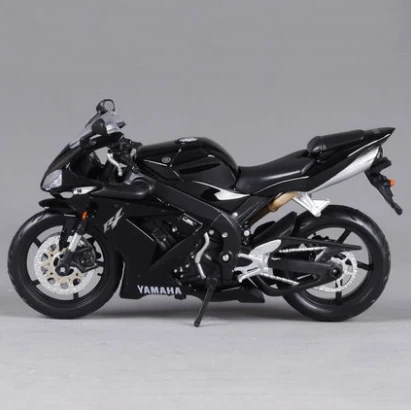 Maisto 1:12 Yamaha Supercross YZF-R1, металлическая литая модель, спортивный мотор, гоночный мотоцикл, модель мотоцикла для детей, игрушки, подарки, оригинальная коробка - Цвет: Черный