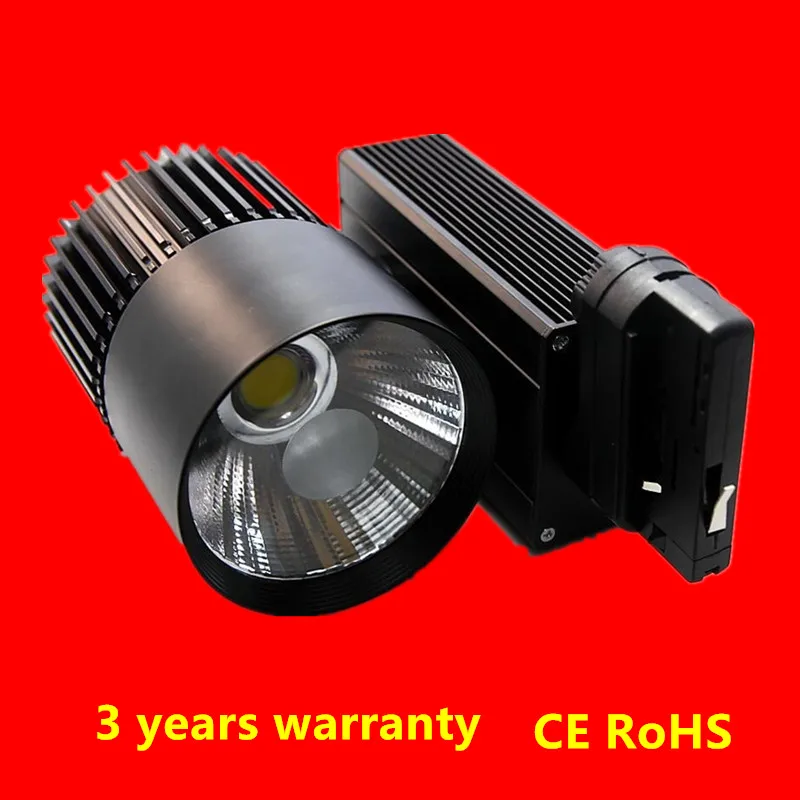 Трехфазный светодиодный светильник с монолитным блоком светодиодов 40 Вт 4