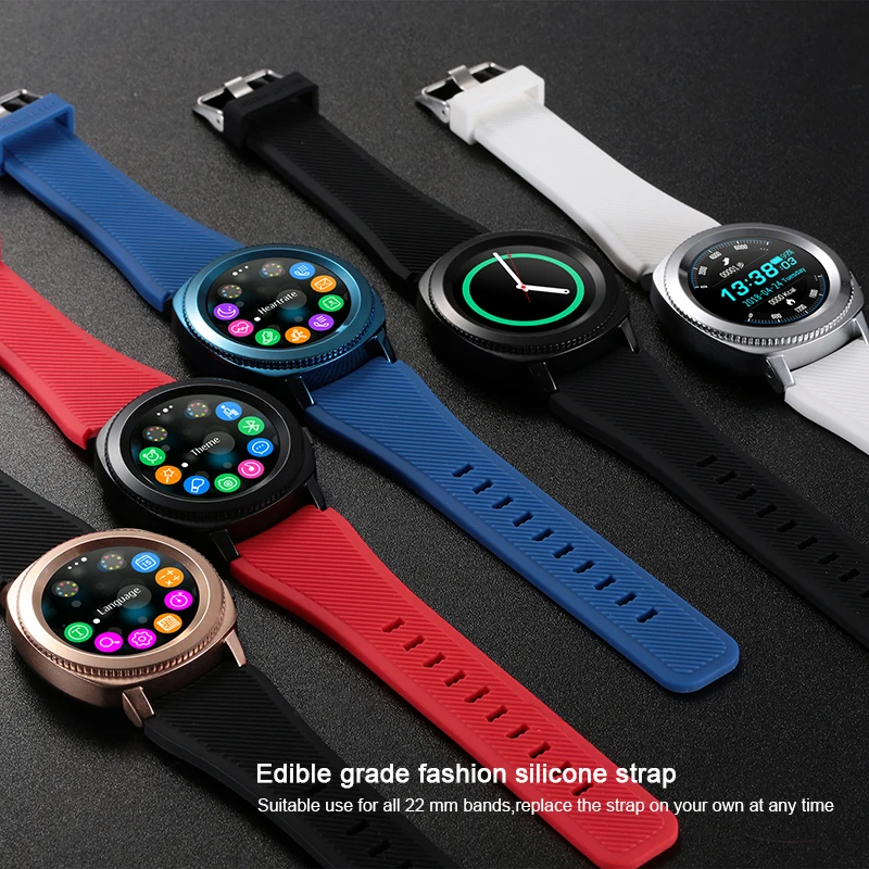 Microwear L2 Смарт-часы smartwatch Bluetooth вызова для плавания Водонепроницаемый IP68 BT трекер