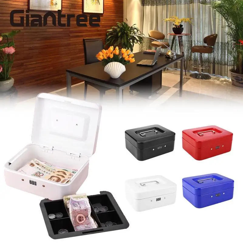 Удобный металлический Сейф giantree сейф с паролем портативный для хранения