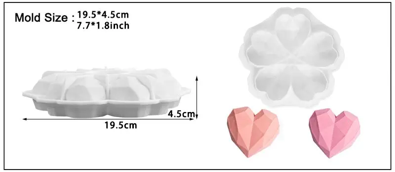 SILIKOLOVE розовое сердце форма для торта 3D силиконовые формы для DIY выпечки для муссов и десертов кухонные формы для выпечки инструменты художественная форма для торта