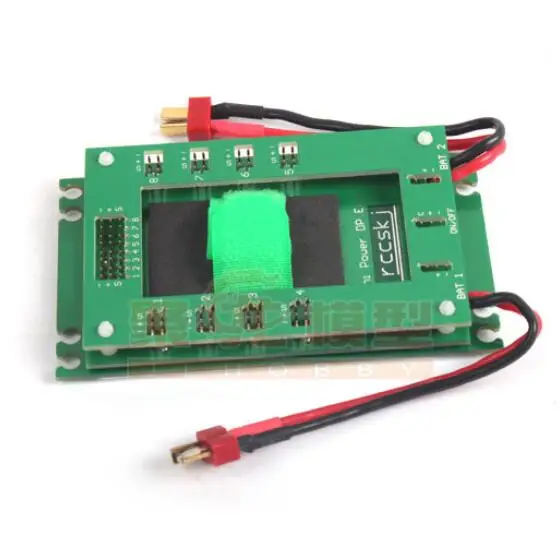 Мини сервосекционная плата с двойным входным проводом питания и электронным