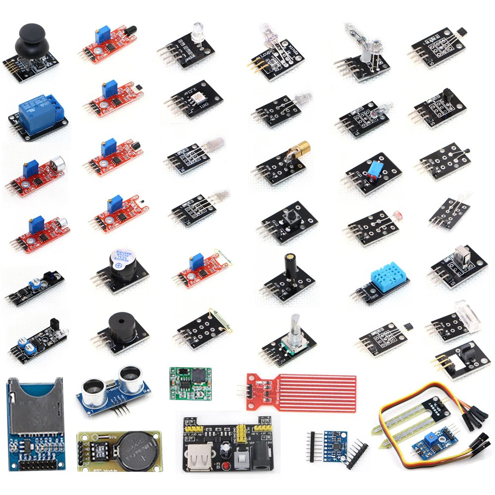 2021 горячая Распродажа 45 в 1 Сенсор модуль Starter Kit для R3 доска лучше чем 37 in1 комплект