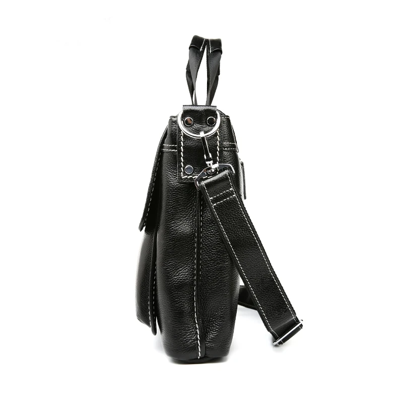 Новая модная мужская сумка деловые мужские портфели из натуральной кожи