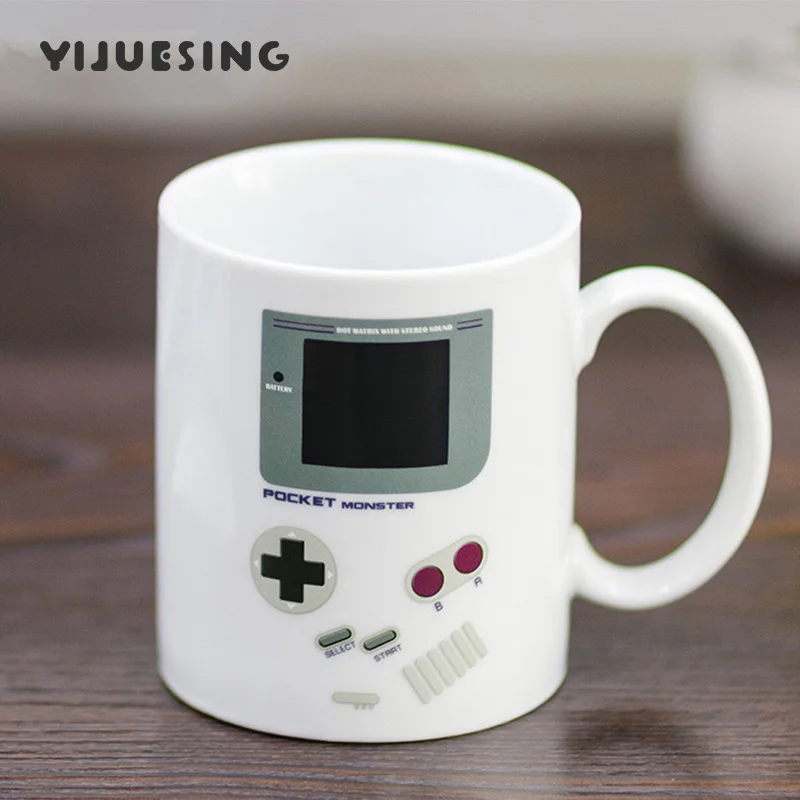 Покемон Gameboy Теплочувствительный Цвет изменить Кофе молоко Чай стакана воды