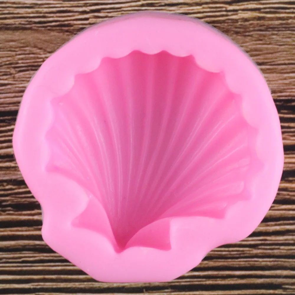 В форме морской раковины 3D силиконовая форма для торта инструменты фотоформа