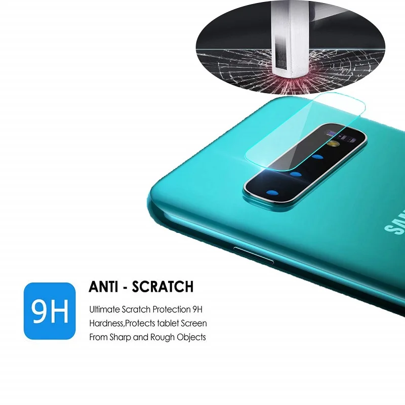 VSKEY 100 шт задняя камера объектив протектор для samsung Galaxy S10 Plus S10E закаленное стекло Защита от царапин защитная пленка