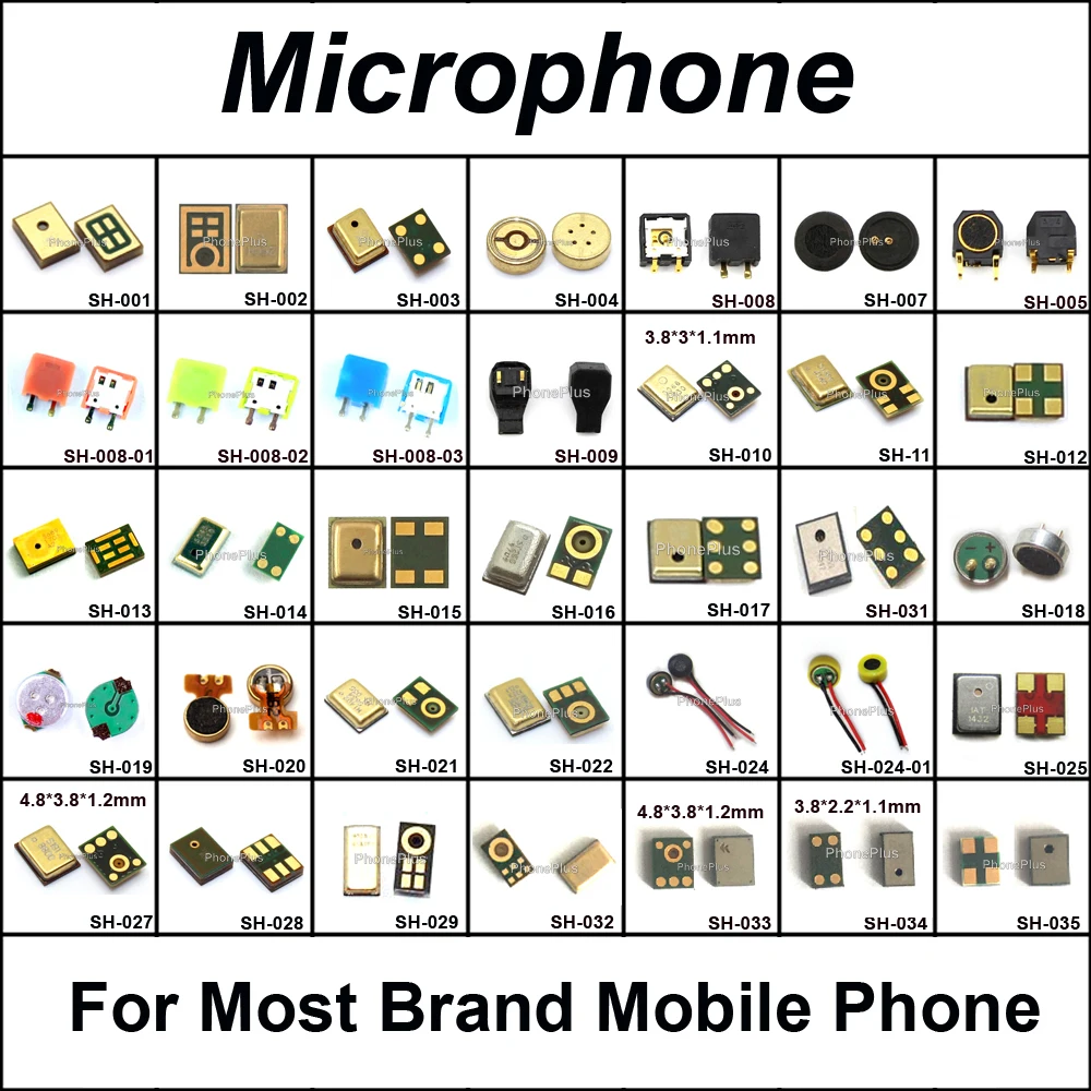 SH33 35 микрофон microfon Mikrofon передатчик Внутренний Замена для всех телефона общие