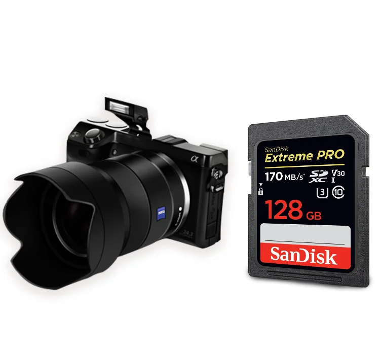 SanDisk Extreme PRO SD карта 64 Гб SDXC UHS-II U3 высокая скорость 170 МБ/с./с класс 10 карта памяти для камеры SD карта