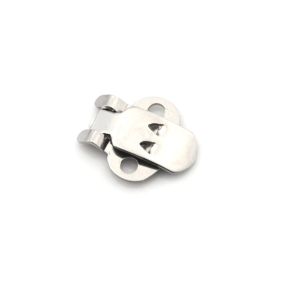 20 шт/партия пустая нержавеющая сталь серебряный цвет цветок обувь зажимы DIY