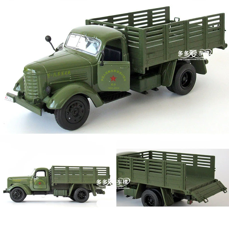Новинка, 1:36 весы, JieFang, армейский грузовик, литая под давлением, Игрушечная модель автомобиля, оттягивающийся звуковой светильник, образовательная коллекция для детей, Подарочные игрушки