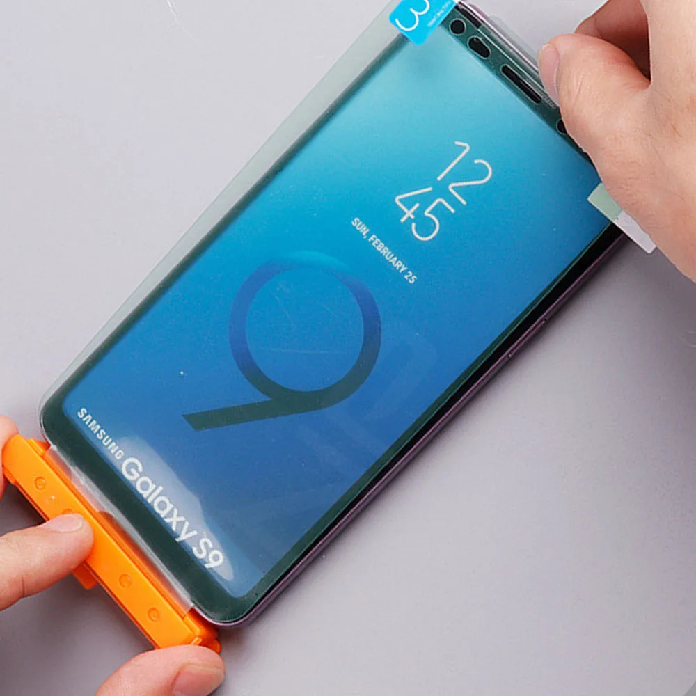 3D Гидрогелевая нано-пленка для samsung Galaxy S8 S9 Plus Note 8 Note 9 с полным покрытием Защитная пленка(не стекло