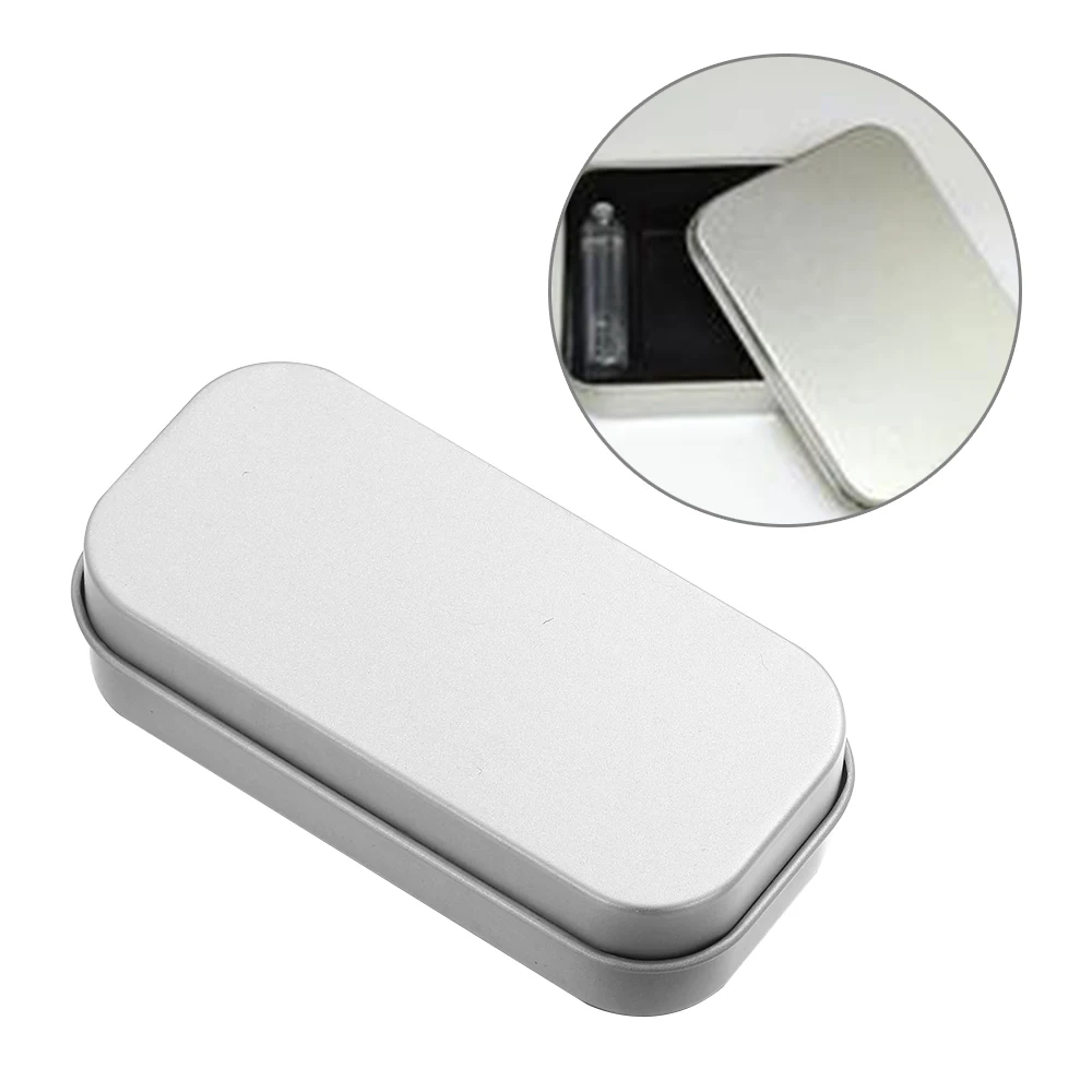 1 шт. 6 размеров портативная металлическая маленькая коробка для хранения губ