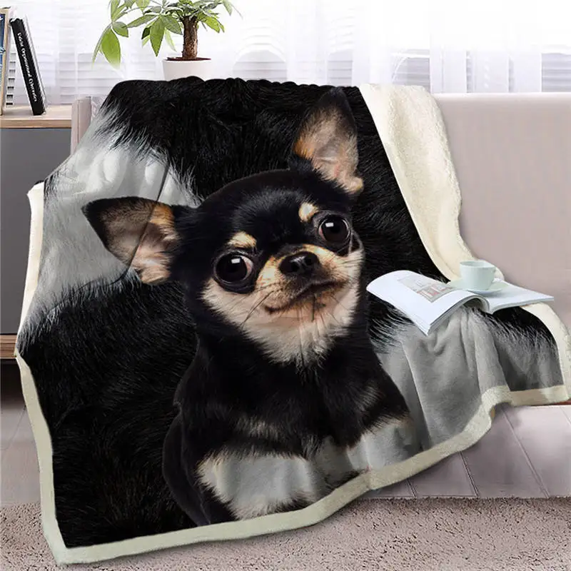 Dog9 Blesslive одеяло с французским бульдогом, шерпа, на кровать, рождественский подарок, 3D покрывало с мехом собаки, животных, для взрослых, коричневое, серое, постельное белье, Манта - Цвет: Dog9
