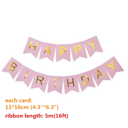 003 С днем рождения баннер овсянка несколько цветов Bday знак динозавр вечерние принадлежности блестящие золотые буквы украшения, товары для вечеринки - Цвет: 003