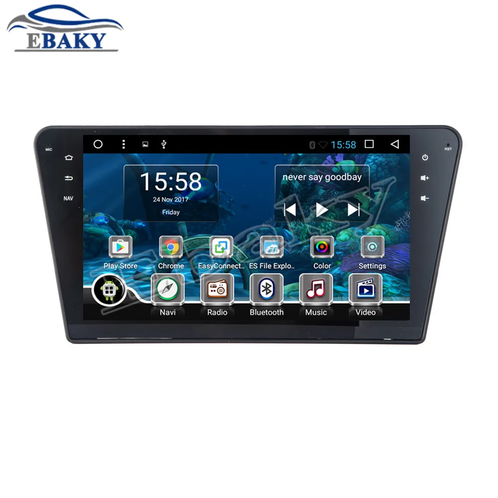 NaviTopia 10 1 дюймовым Octa Core Android 7 8 автомобиля DVD gps навигации для peugeot 408 2014-авто