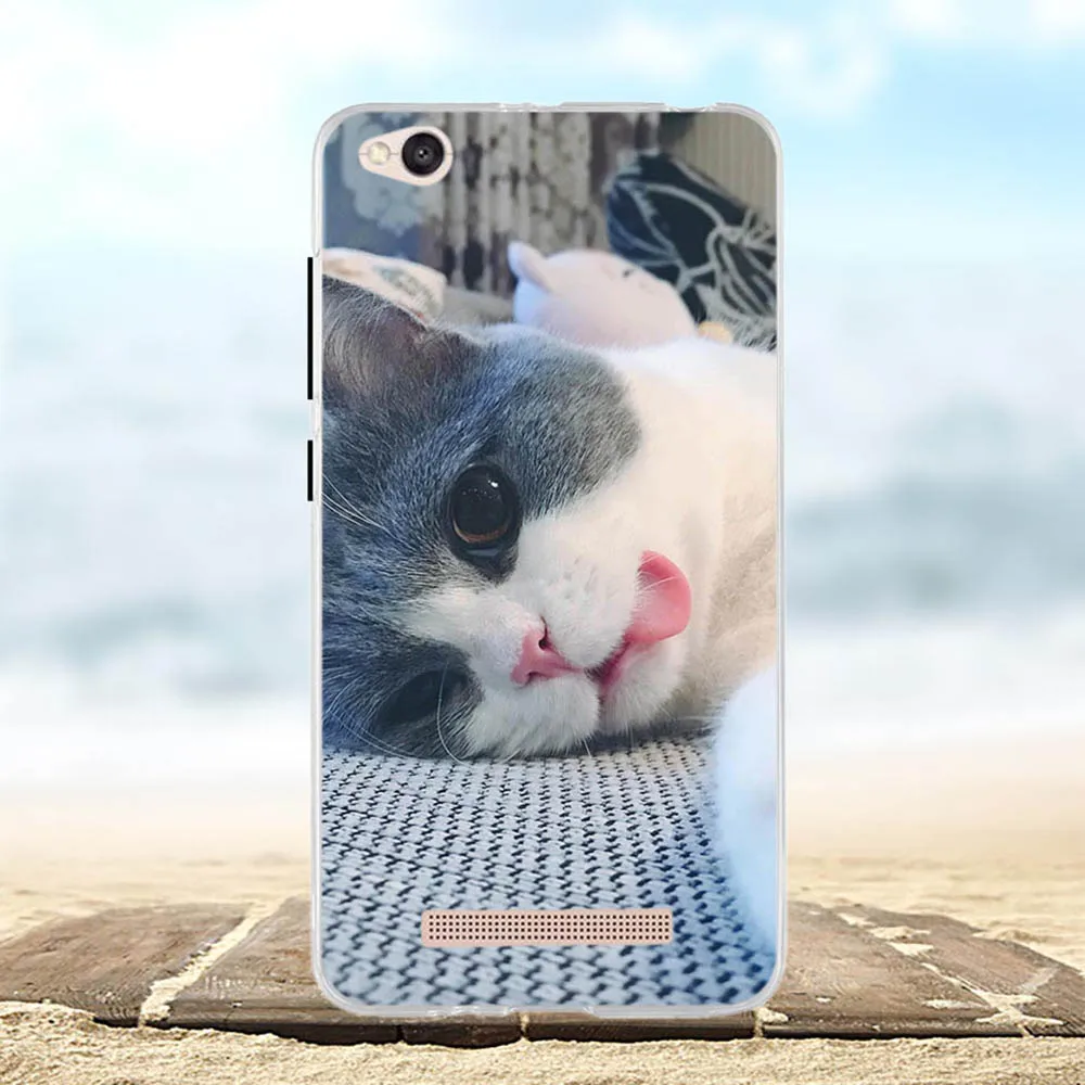 15 Для Xiaomi Redmi 4A 5A 6A чехол с котом милый силиконовый чехол для Coque Xioami Redmi 4A 5A 6A Capa Xiomi Redmi 4A Redmi4a чехол для телефона s - Цвет: 15