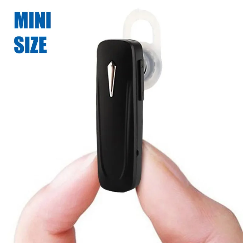 M165 Mini Bluetooth Headset Wireless Earbuds Handsfree Stereo Bass Earphone Earpiece with Mic For All Phone For Huawei Xiaomi