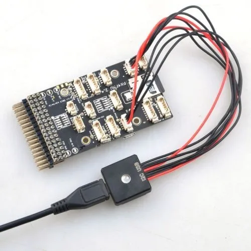 F19509 Контроллер полета Pixhawk PX4 RGB внешний светодиодный usb-модуль расширения полный Цвет w/Защитный чехол для дрона с дистанционным управлением