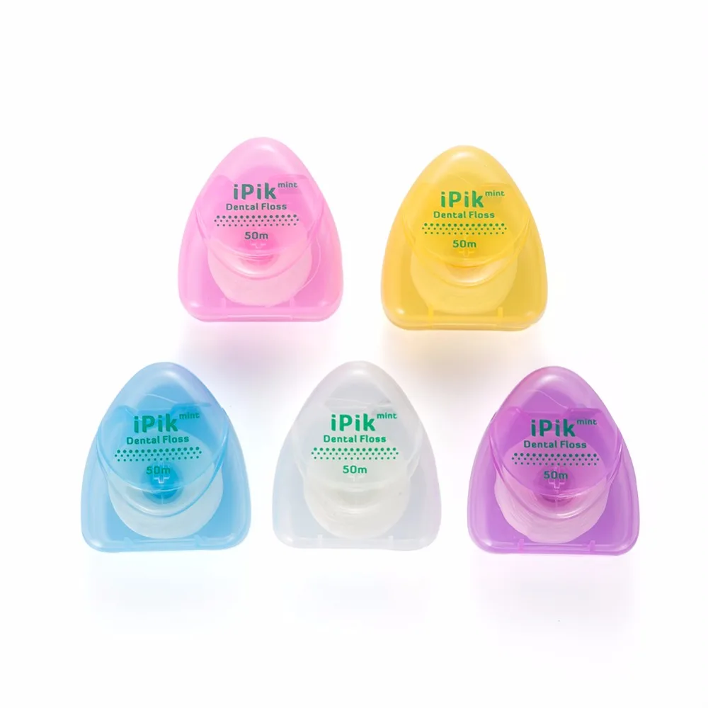 Зубная нить Vaclav 50 м 54 ярдов зубная мятный аромат pick Interdental щетка Stick String |