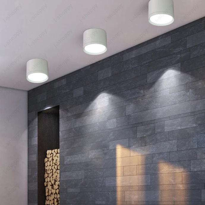 Приглушаемый потолочный светодиодный светильник антизапотевающая акриловая