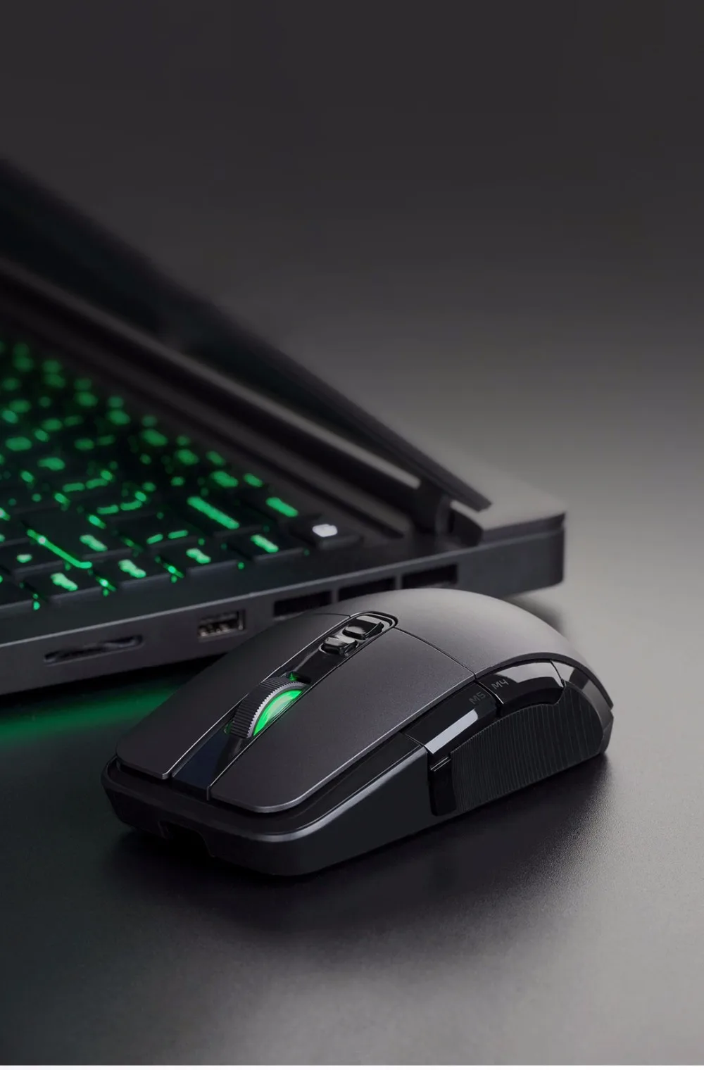 Xiaomi игра Мышь Портативный провода/Беспроводной 2,4 GHz двойной режим 7200DP 6 Кнопка RGB светильник офис Мышь Поддержка Mac OS windows