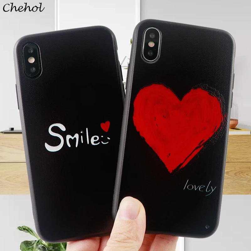 Чехлы для телефонов IPhone 6 s 7 8 Plus X XS MAX XR I Love You Forever мягкий силиконовый чехол из ТПУ